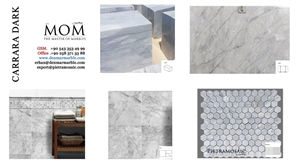 Carrara Dark Marble Slabs