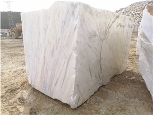 Carrara White Marble Blocks, Mugla White Marble Block