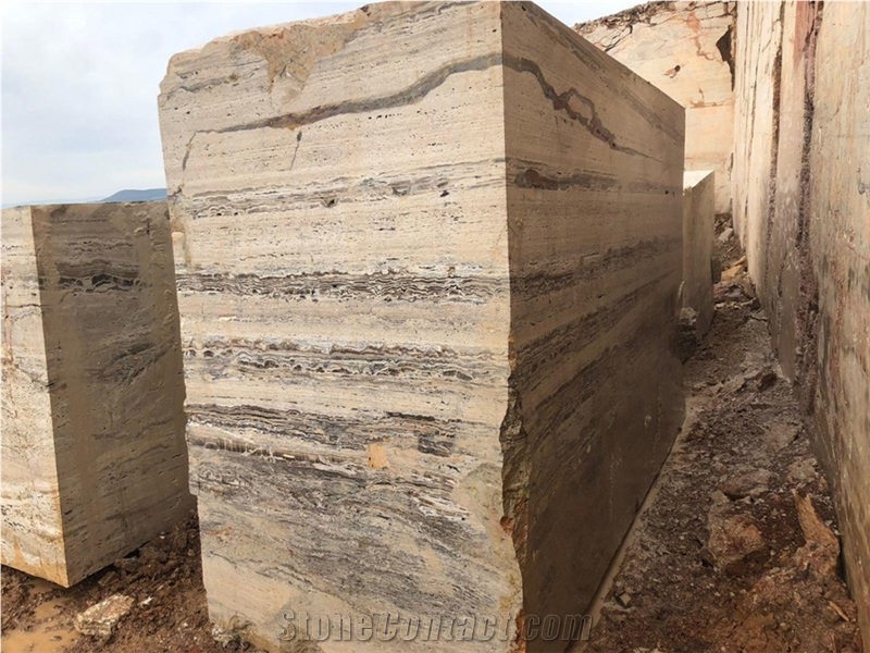 Philadelphia Travertine Blocks