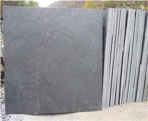 Black Stone Split Slate Flooring Tiles