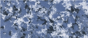 Blue Butterfly Quartz Artificial Stone Tile Slabs