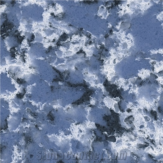 Sodalite Blue Butterfly Quartz Manmade Stone Slabs