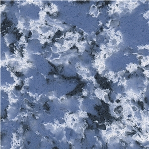 Sodalite Blue Butterfly Quartz Manmade Stone Slabs