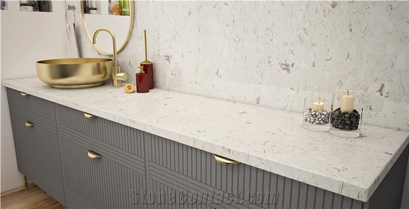 Alpine Spring Quartz Slabs