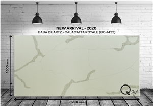 Calacatta Royale Quartz Stone Slabs