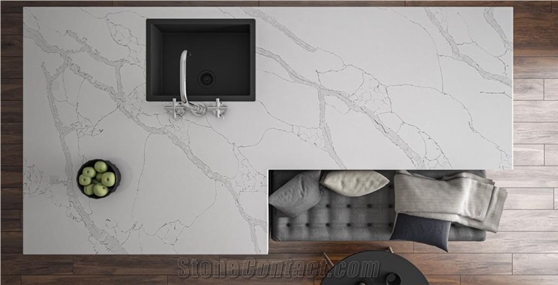 Calacatta Vagli Quartz Slabs