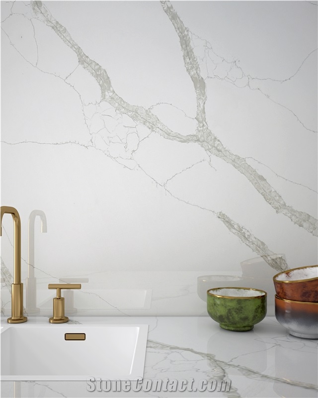 Calacatta Vagli Quartz Slabs