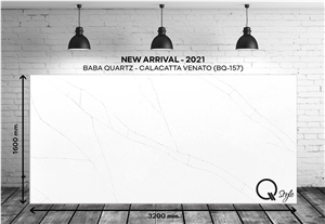 Calacatta Venato Quartz Slabs