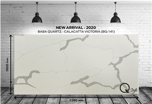 Calacatta Victoria Quartz Slabs