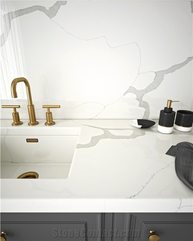 Calacatta Victoria Quartz Slabs