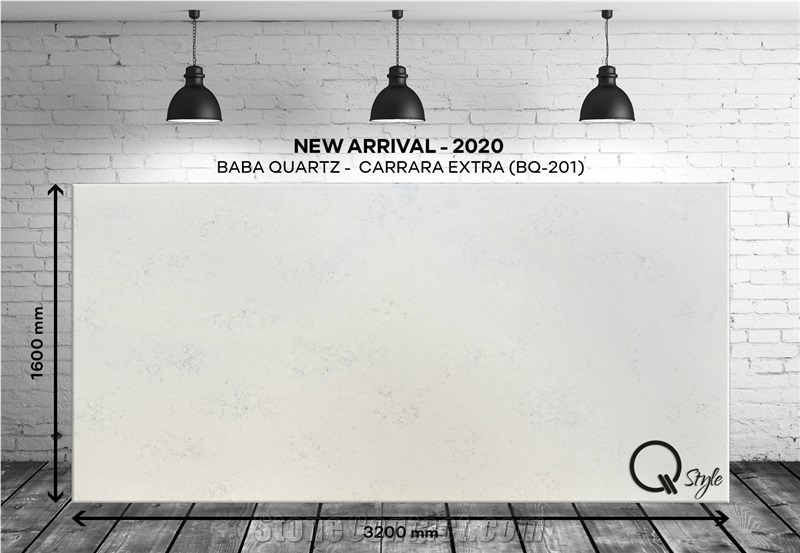 Carrara Extra Quartz Slabs