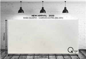 Carrara Extra Quartz Slabs