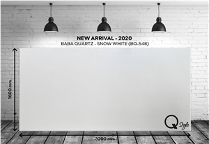 Snow White Quartz Slabs Snow White Quartz Slabs