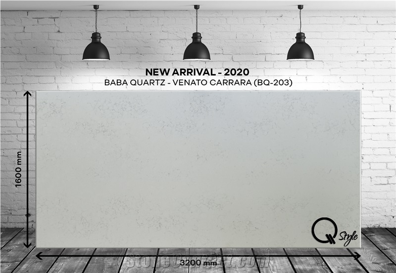 Venato Carrara Quartz Slabs
