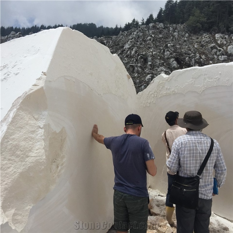 Turkish White Limestone Blocks