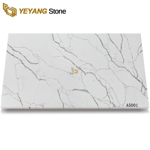 Polished Gray Vein with White Bottom Quartz Slabs Polished Gray Vein with White Bottom Quartz Slabs