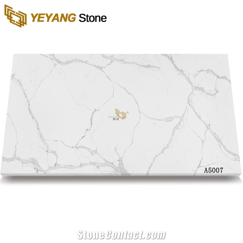Unique Calacatta Quartz Good Price for Engineering