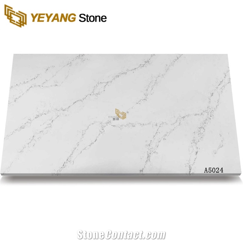 Unique Calacatta Quartz Good Price for Engineering
