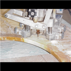 Giallo Siena Marble Kitchen Countertop