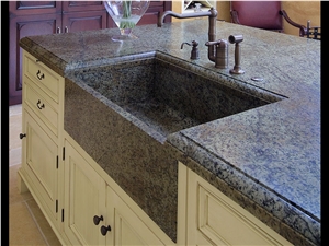 Verde Bellagio Granite Farm Style Sink