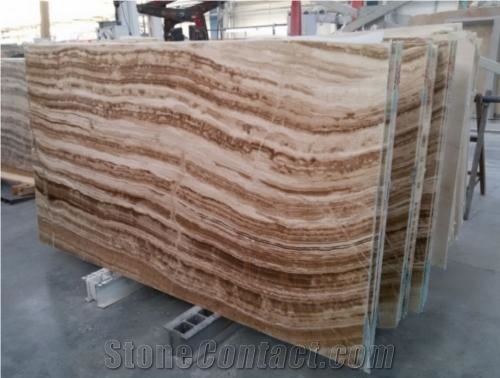Coffee Line Onyx Blocks, Honey Onyx Blocks