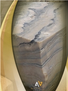 Coffee Line Onyx Blocks, Honey Onyx Blocks