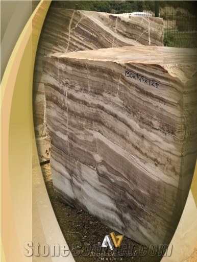 Coffee Line Onyx Blocks, Honey Onyx Blocks