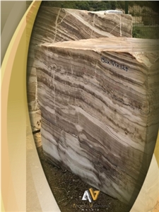 Coffee Line Onyx Blocks, Honey Onyx Blocks