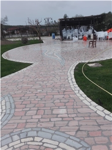 Antic Irregular Stone Flagstone Paver, Walkway Pavers