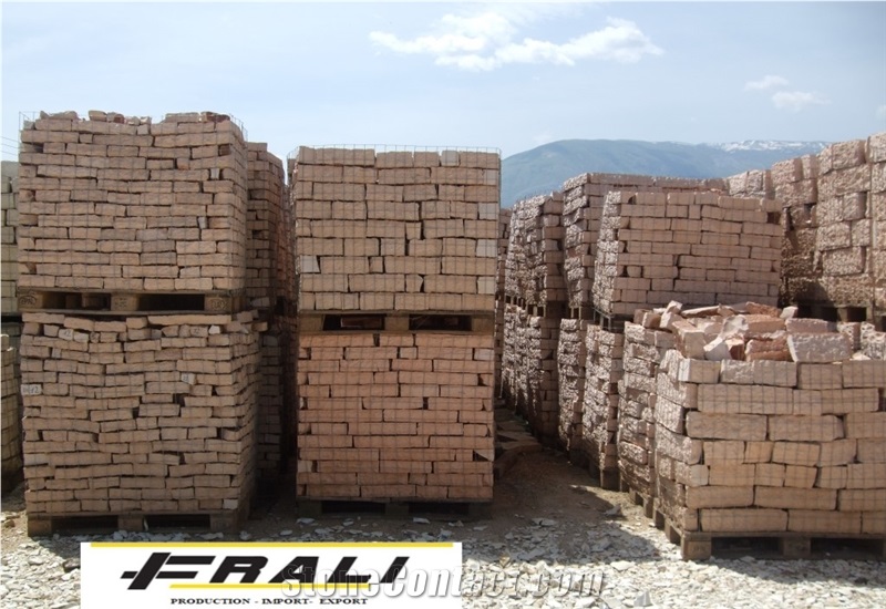 White Engraved Stone Building & Walling