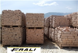White Engraved Stone Building & Walling