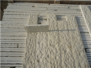 White Limestone Split Wall Stone