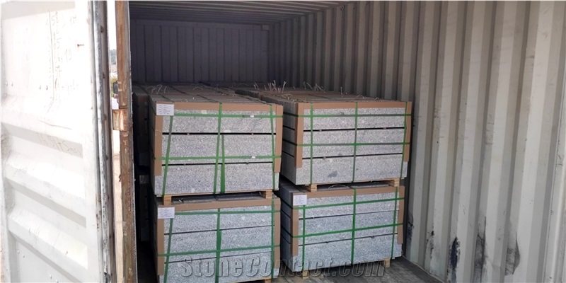 Grey Granite Kerbstone, Steps Blocks