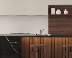 Artificial Quart Stone Bq8740 - Nero Marquina Quartz Stone Slabs