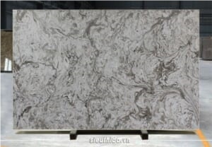 Artificial Quartz Stone Slabs Bq8829 - Avalanche Artificial Quartz Slabs