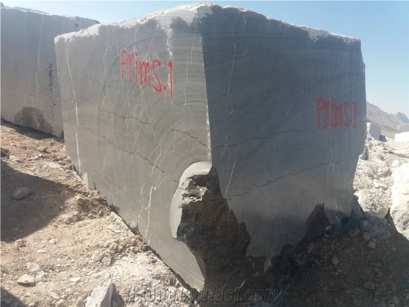Pietra Grey Marble Blocks, Lashotor Black Marble Blocks
