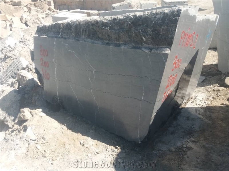Pietra Grey Marble Blocks, Lashotor Black Marble Blocks