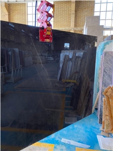 Pietra Grey Marble Slabs, Lashotor Black Marble Slabs