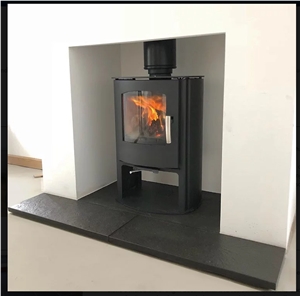 Caithness Flagstone D Shaped Fireplace Hearth