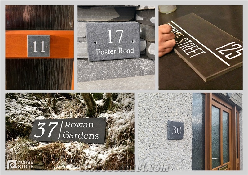 Caithness Stone Signs, House Numbers