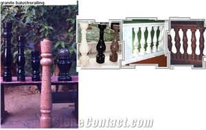 Green Marble Baluster, Railing, Handrail