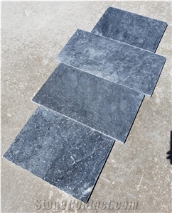 Astra Blue Marble French Pattern Floor Tiles