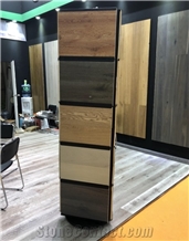 Hardwood Rotary Display Rack, Timber Floor Stand Rack