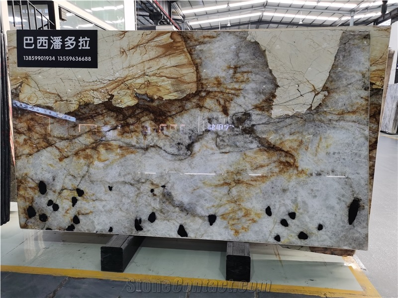Amazon Multicolor Marble Kitchen Installation
