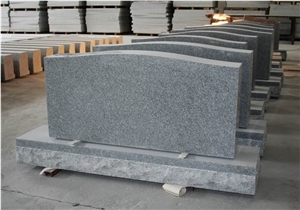 American Light Gray Die P5 Serp Top Monument