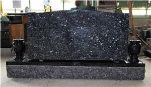 Blue Pearl Granite American Upright Die and Base