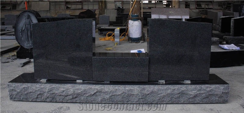 Dark Gray G654 Americal Upright Die and Base