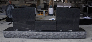 Dark Gray G654 Americal Upright Die and Base