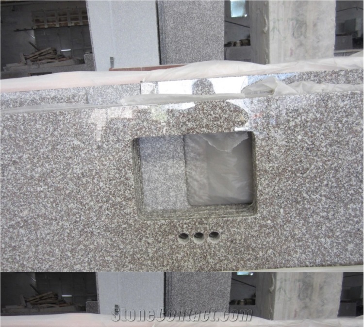 G664 Bainbrook Brown Granite Prefab Worktops