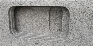 Grey G655 White Granite Countertop